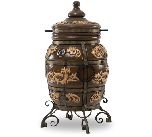 Тандыр "Персидский" (ЭКО-Тандыр), 30 см, чёрный