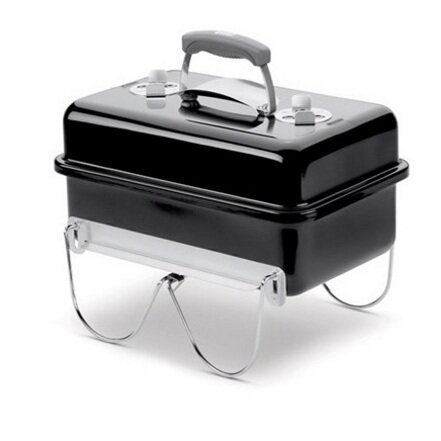 Угольный гриль Weber Go Anywhere, портативный, чёрный в в